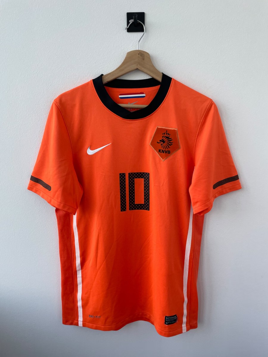 HOLLAND NEDERLANDS 2010 HOME FOOTBALL SHIRT JERSEY NIKE SNEIJDER