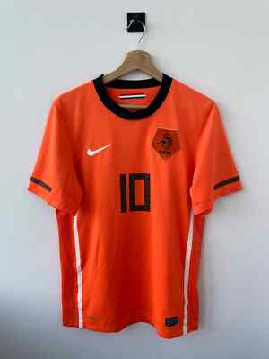 HOLLAND NEDERLANDS 2010 HOME FOOTBALL SHIRT JERSEY NIKE SNEIJDER