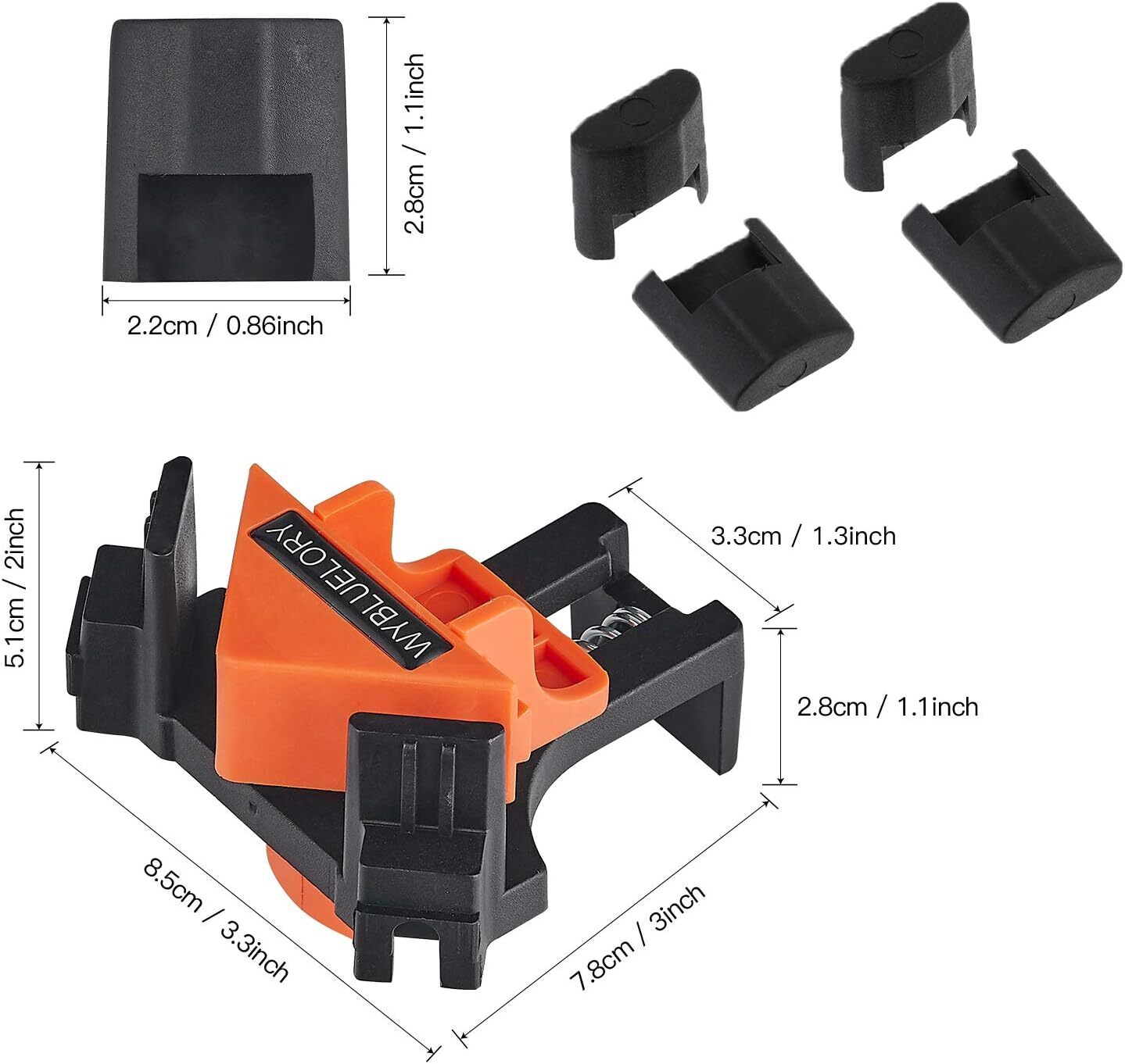 90 Degree Angle Clamps CARSEN CLAMP PRO WOOD CLAMP KIT, Woodworking