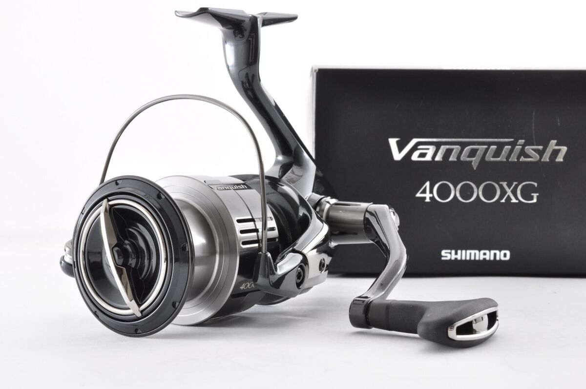 Shimano 19 Vanquish 4000XG Near Mint Fishing Spinning Reel Shimano 19 Vanquish 4000XG Near Mint Fishing Spinning Reel
