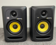 Pair of Black KRK Rokit 5 Gen 3 RP5G3 50W Stu...