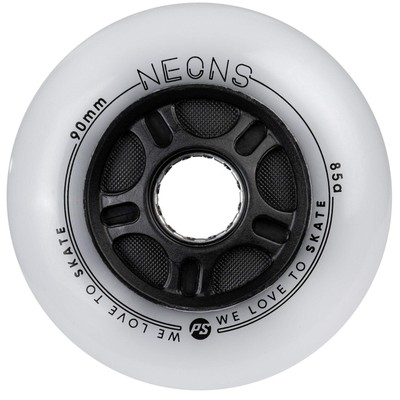 Powerslide Neons LED Inline Wheel 90a 85a 4 Pack