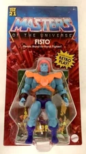 RARE ERROR Mattel Masters of the Universe Origins FAKER FISTO Action Figure MOTU