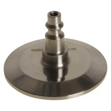 Air Hose Quick Disconnect | Tri Clamp 2 inch x 1/4 Sanitary SS304 (2 Pack)