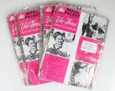 ALBUM PAGES FOR 3.5 SQUARE IMAGES AND NEGS, SET OF 28