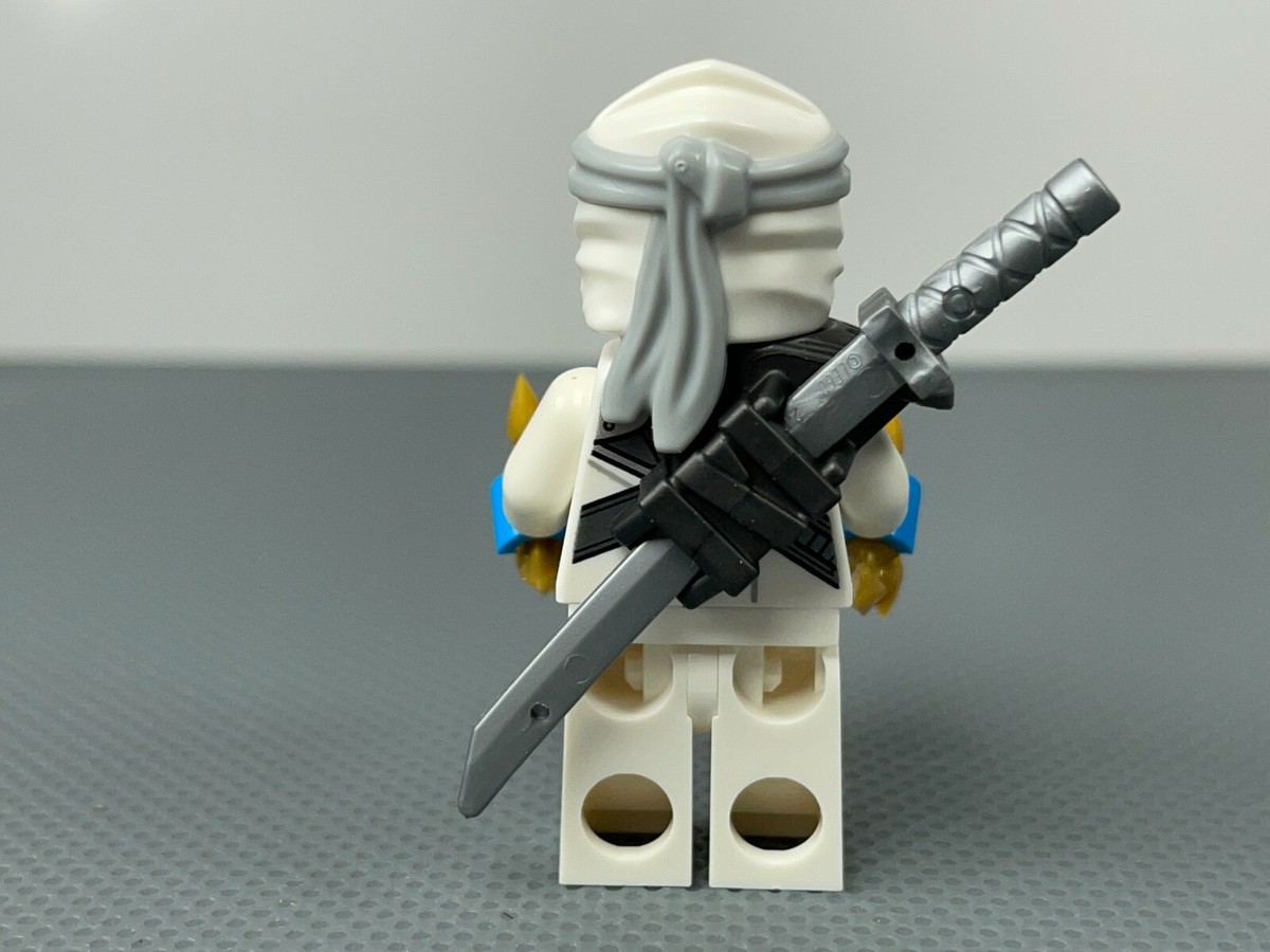 Zane - Ninjago 70673 LEGO Minifigure with Sword - Secrets of
