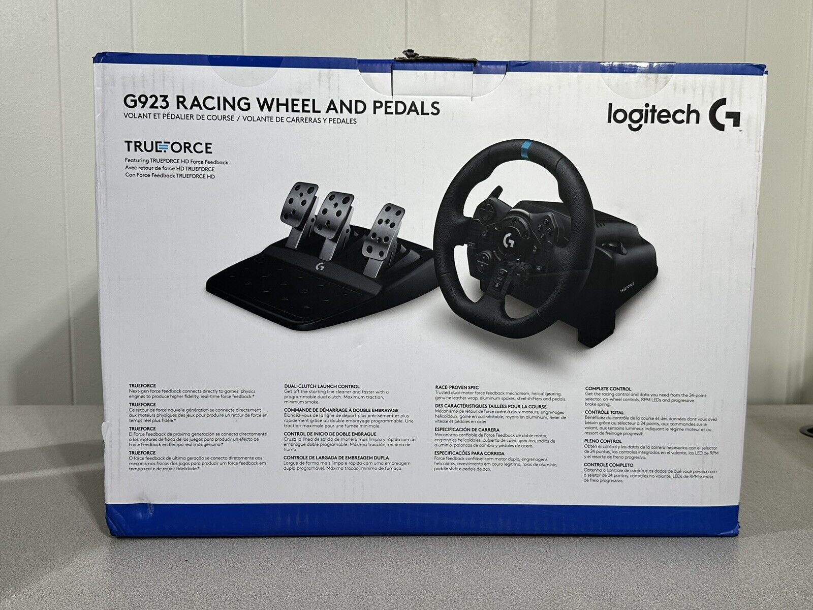 Volante Logitech G923 Com Pedal + Câmbio Driving Force Shift