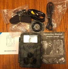 Trail Hunting Camera Blusmart Wildlife Camera 12MP 1080P HD With Time Lapse