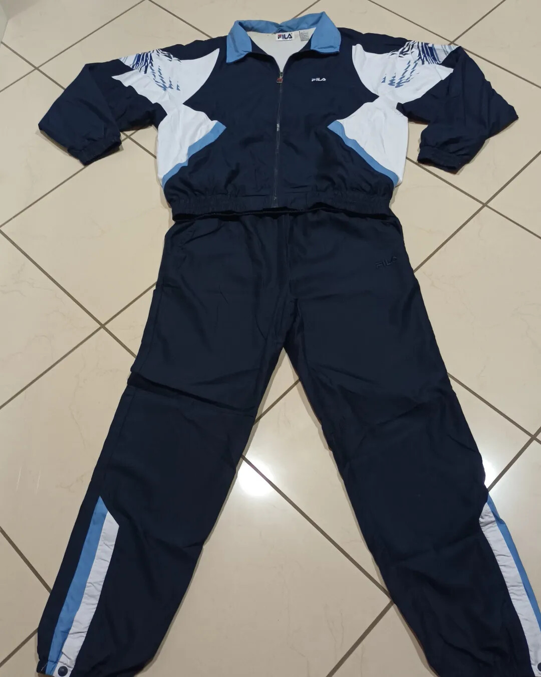 FILA vintage 80's tracksuit training jacket giacca anni '80