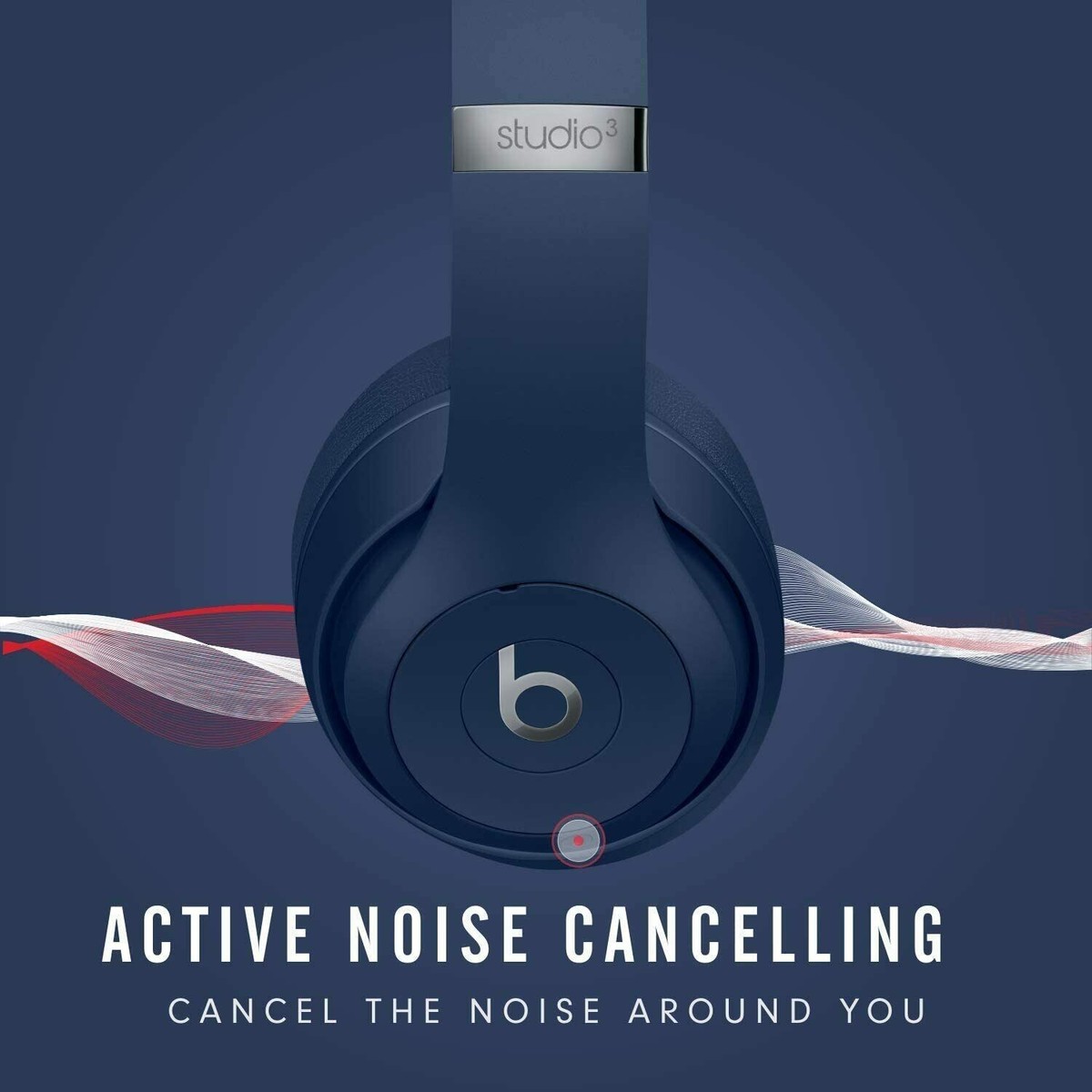 Beats By Dr Dre Studio3 Wireless Headphones - Blue - Brand