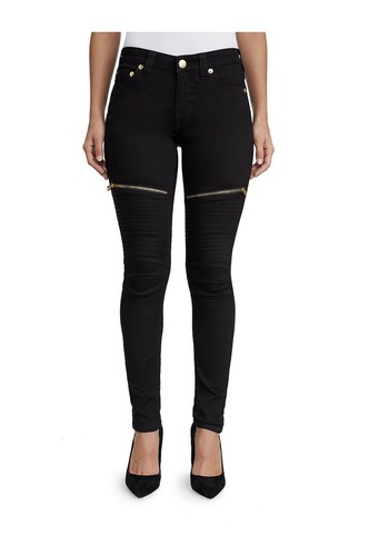 True Religion $249 Women's Gold Zips 