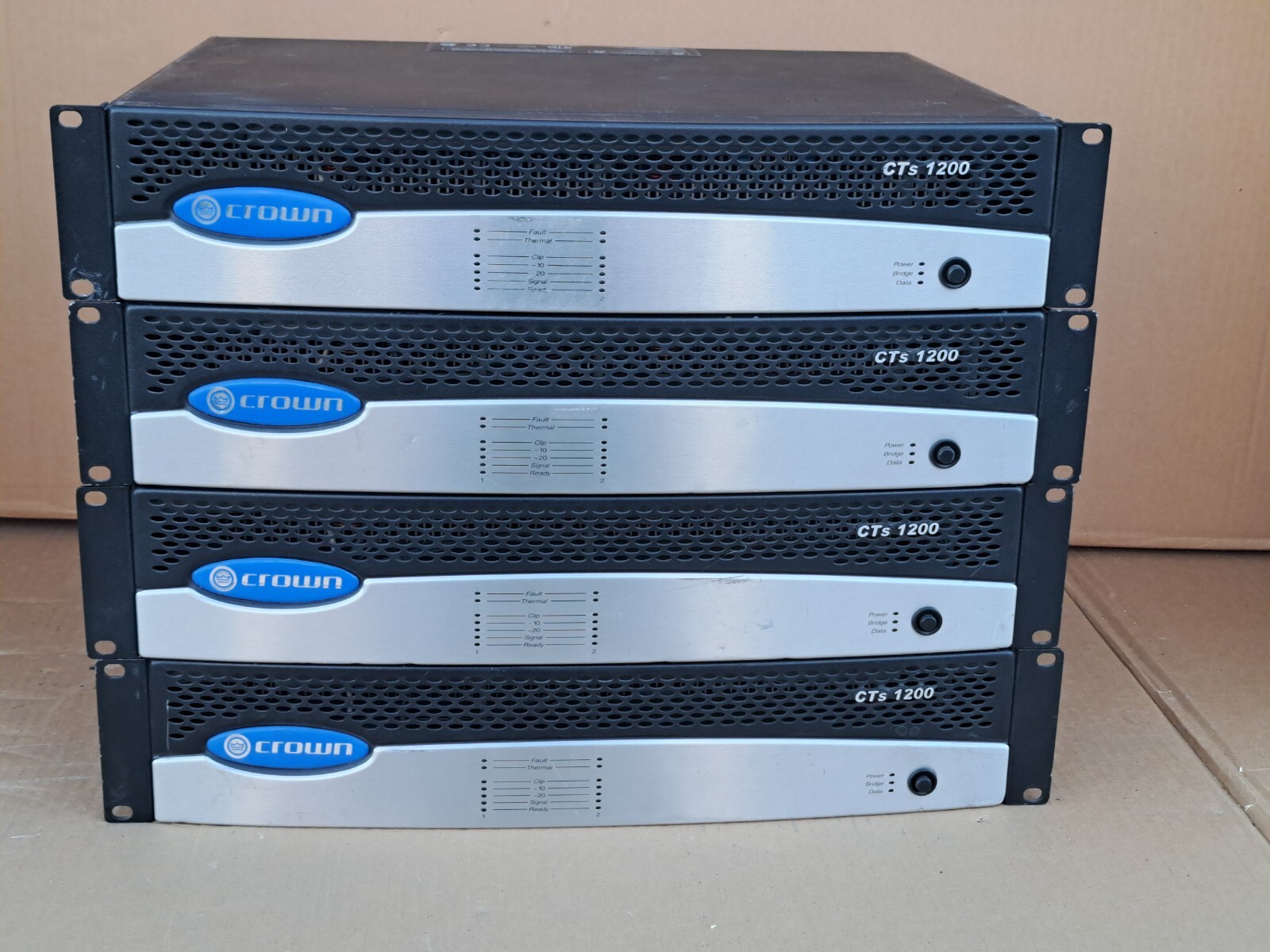 ONE Crown CTs 1200 2-Channel Power Amplifier 600W 1200W