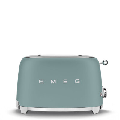 SMEG TSF01EGMEU 2- Schlitz Toaster emerald green 50`s Style