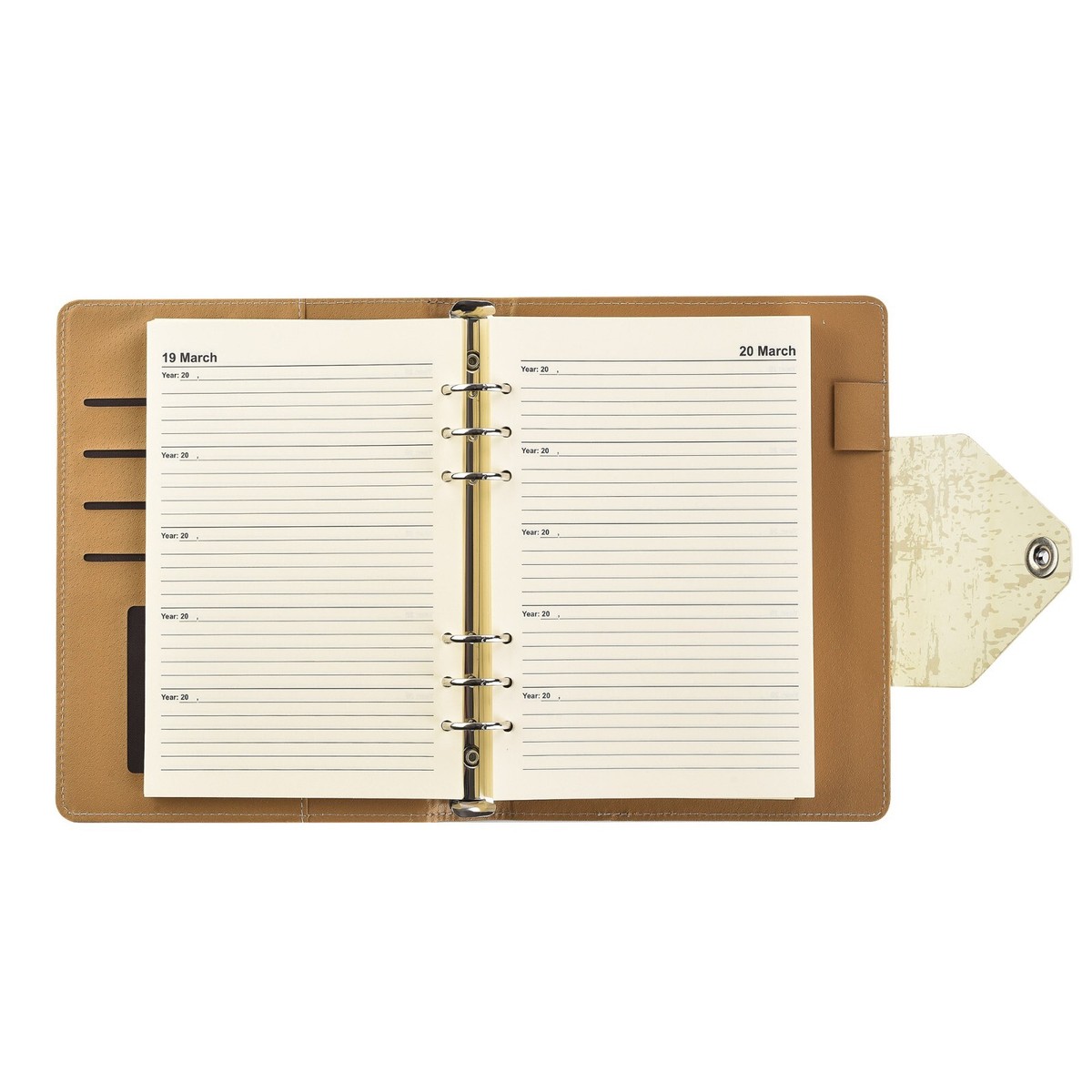 Agenda 2024 Giornaliera Annuale 15x21 Cm A5 - Diario Con Spirale - VERDE CHIARO - Foto 13