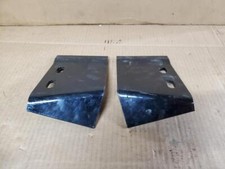 Oem Western Impact Utv V-plow Center Steel Cutting Edge Pair 84325 84323 Snow