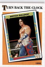 2016 Topps WWE Heritage #15 The British Bulldog Turn Back the Clock