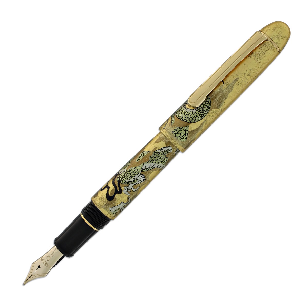 Platinum Kanazawa-haku Fountain Pen in Ascending Dragon