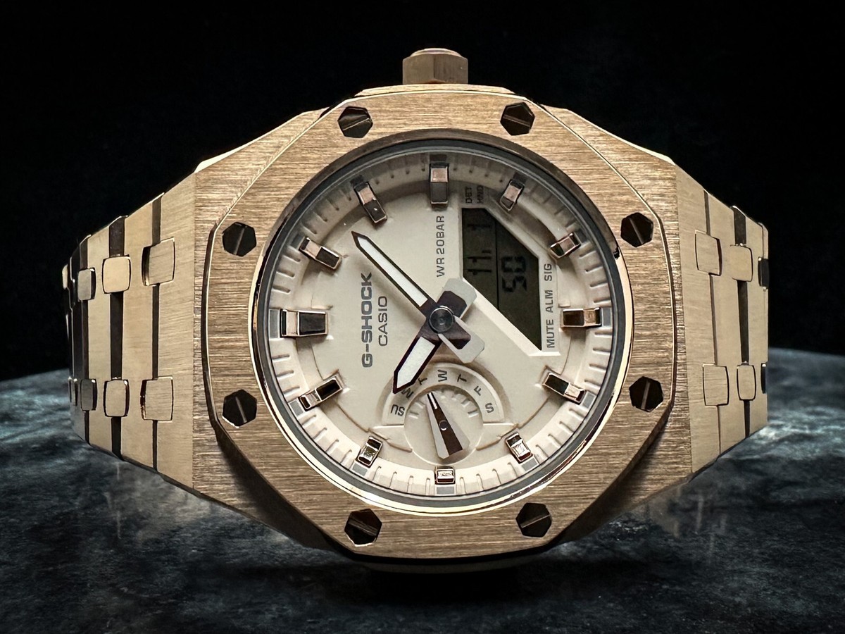 Casio G-Shock GMA-S2100 Rose Gold Casioak, New | eBay