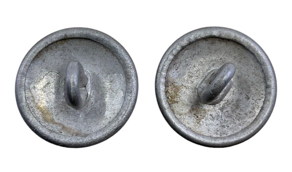 WW2 German Shoulder Board Numbered Buttons No.4 Pair | eBay