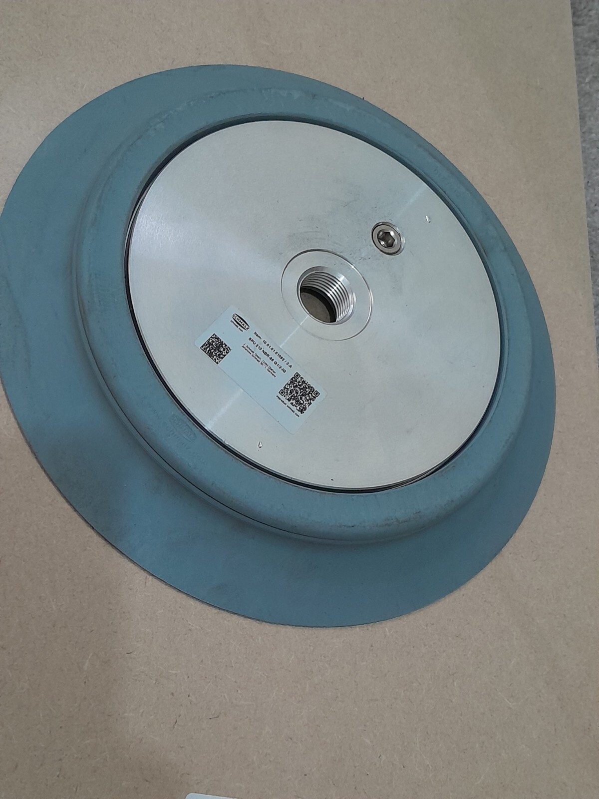  🟢 Schmalz SPU 210 NBR-65 G1/2-IG Vacuum Suction Pad | 210mm Industrial Cup 