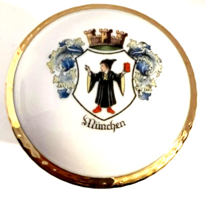 Bavaria Porcelain Munchen Germany Crest WB Bavaria 538 Stamped
