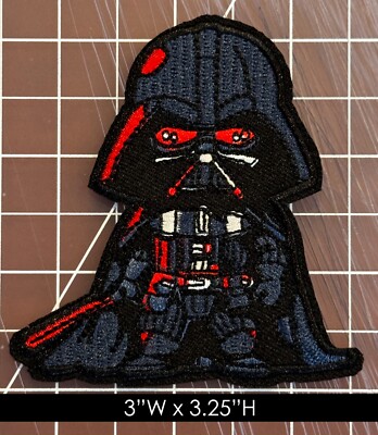 Star Wars: Darth Vader (Full) Embroidered Iron On Patch