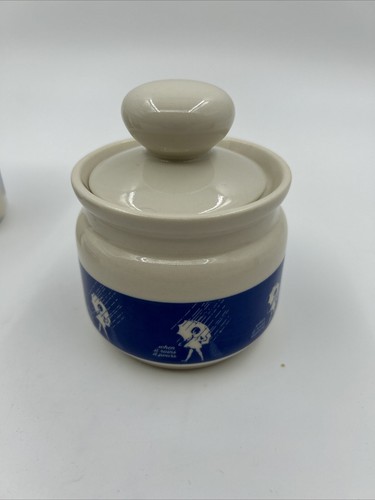 VTG MORTON SALT SET OF 2 COFFEE MUGS,SUGAR BOWL with LID and CREAMER - Picture 22 of 24