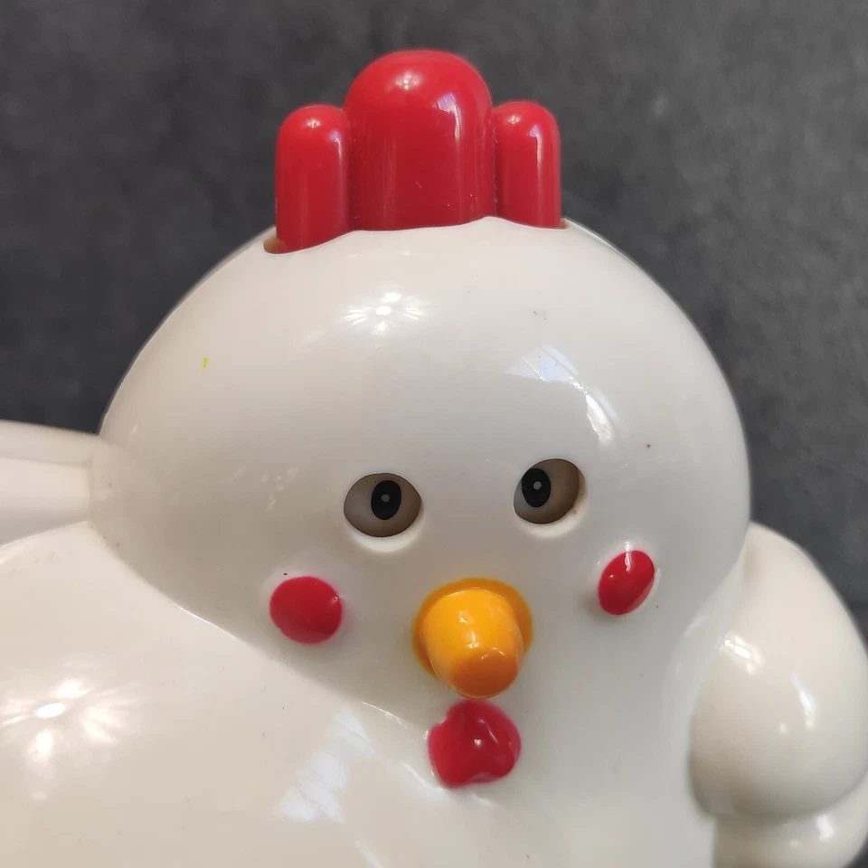 Retro Wecker Kidz Uhr Huhn Hahn Kikeriki 80er 90er „Guten Morgen“ Vintage - Bild 3 von 4