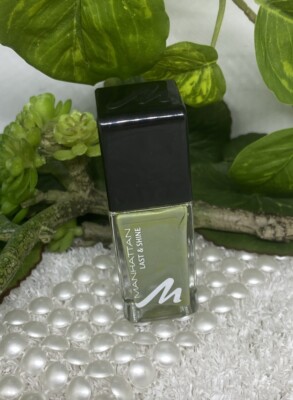 Manhattan Last & Shine Nagellack Nail Polish 845 URBAN CAMELEON grün 10ml *neu*