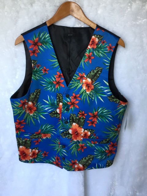 hawaiian vest top mens