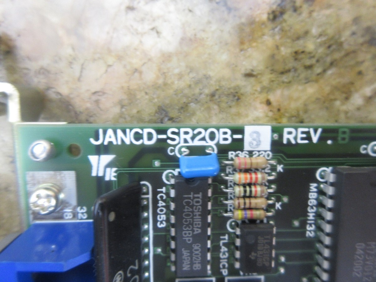 YASKAWA CIRCUIT BOARD JANCD-SR20B-3 REV.B DF8202577 WARRANTY YASKAWA CIRCUIT BOARD JANCD-SR20B-3 REV.B DF8202577 WARRANTY