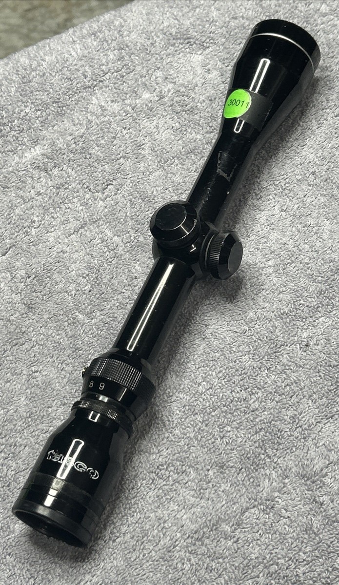 Tasco World Class Wide Angle 3-9x40MM Vintage Rifle Scope Duplex