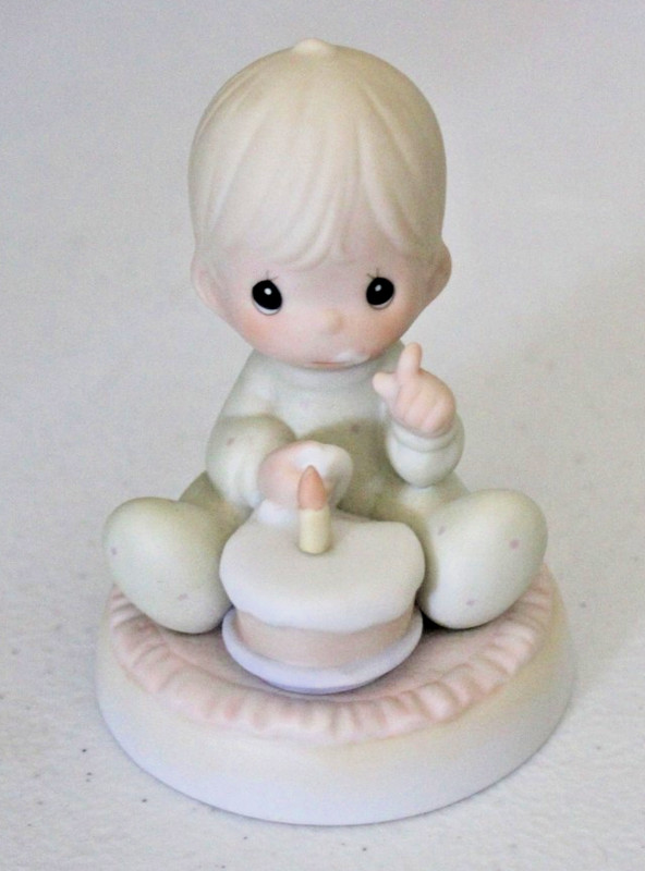 1992 Precious Moments Figurine "Baby's First Birthday"