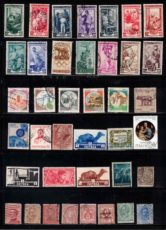 ITALY Stamps,  ,Worldwide Lot Collection