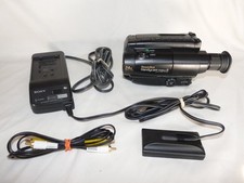 READ DESCRIPTION Sony CCD-TR84 8mm Video8 Camcorder VCR Player Video Transfer