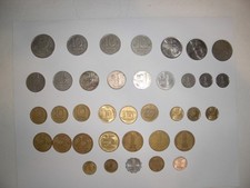 Israeli coins a selection of different ones