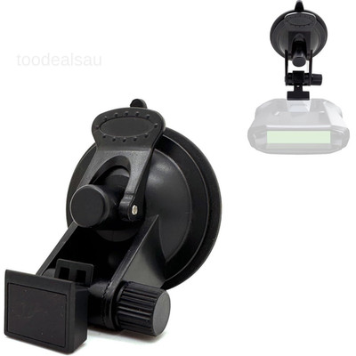 Enhanced Windshield Suction Mount Compatible with Small, Black