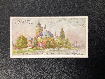1917 Player's Shakespearean Series #20 Shakespeare Memorial Stratford-upon-Avon