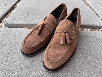 NFSDSC52023 Tod\'s Suede Loafers Mens Size 9 Tod main image 4