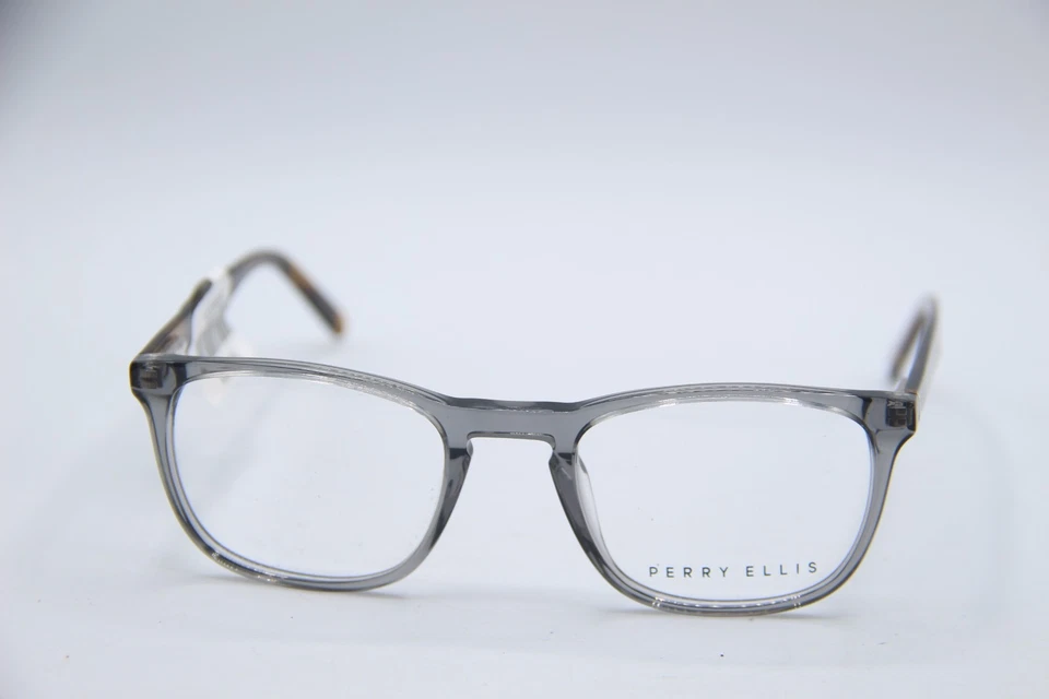 NUEVAS GAFAS PERRY ELLIS PE 372-2 GRIS CLARO HABANA AUTÉNTICO DISEÑADOR 48-20 Foto 2 de 4