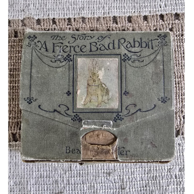 Beatrix Potter The Story of A Fierce Bad Rabbit Illustrated Hardcover Warne 191 