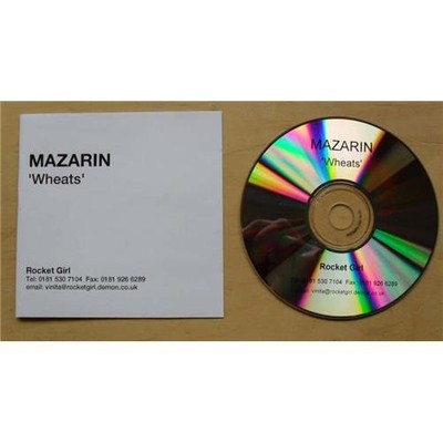 MAZARIN WHEATS CD SINGLE ONE TRACK PROMO WITH TTLE INSERT UK