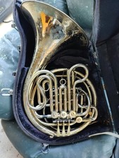 Holton Double French Horn H179 With Case In Good Condition