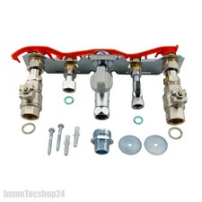 JUNKERS Montageplatte Anschlussset J991 für Aufputzmontage Kombitherme