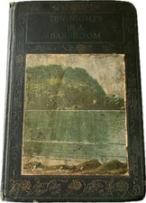 Antique 1900s Ten Nights In A Bar-Room T.S. Arthur Hardcover Henry Altemus Co