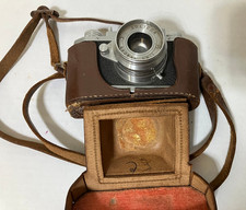 Soligor 45 35mm Camera with Leather Case Vintage photography Japan