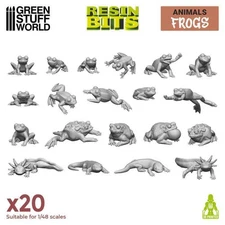 Green Stuff World: ANIMALS - Basing Bits - 3D Printed Resin