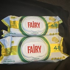 Fairy Lemon Scent Surface Cleaning Wipes, 100 Count (2 Pack)