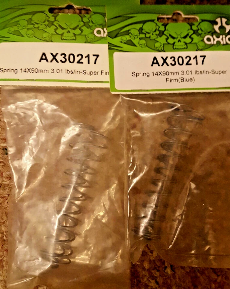 AX30217 AXIAL SPRING 14 X 90 MM 3.01 LBS/IN-SUPER FIRM (2 packs) - Image 2 of 4