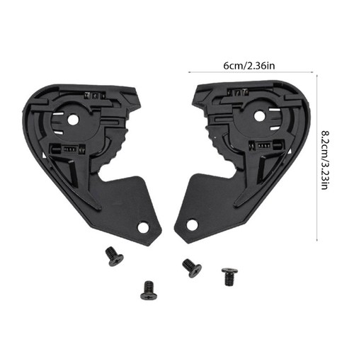 Motorradhelme Visiere Gear Base Plate Face Shield Windschutzscheibe Visiere Base - Bild 8 von 8